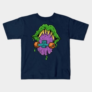 The Skateboarding Stones Kids T-Shirt